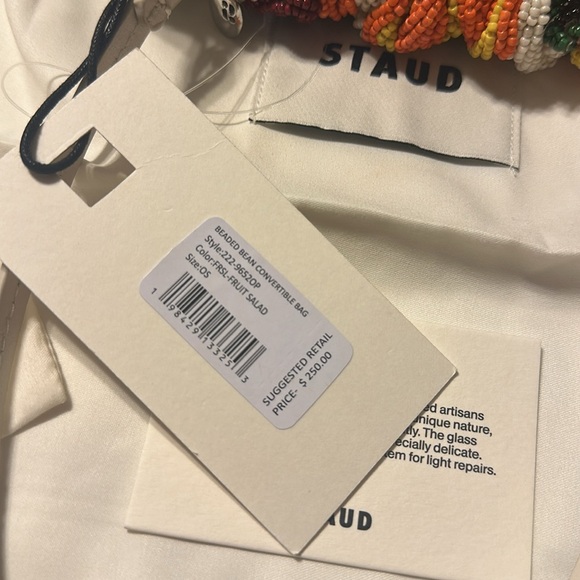 Staud Beaded fruit mini Shoulder Bag - Picture 5 of 6